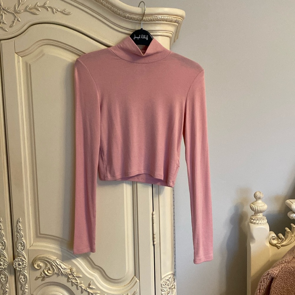 Crop Turtle Neck